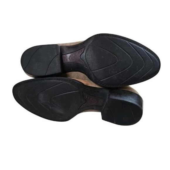 Ariat Western Boots Mens 11.5 Heritage R Toe Distressed Brown Style#34729 Cowboy - Picture 10 of 12